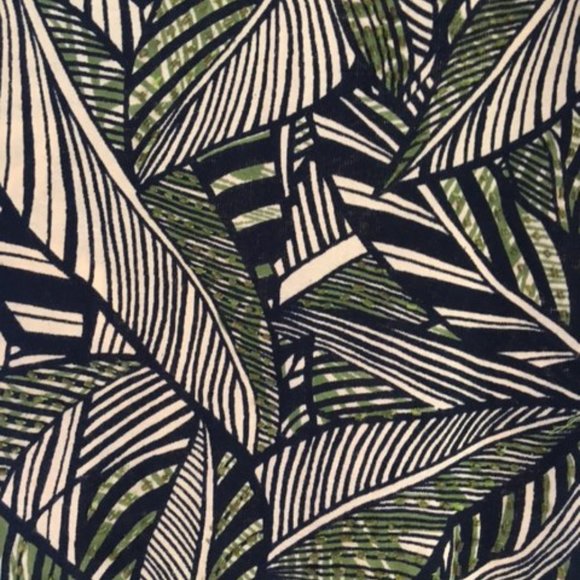 Tropical, NWOT, leaf sweater with beads M - Picture 4 of 7